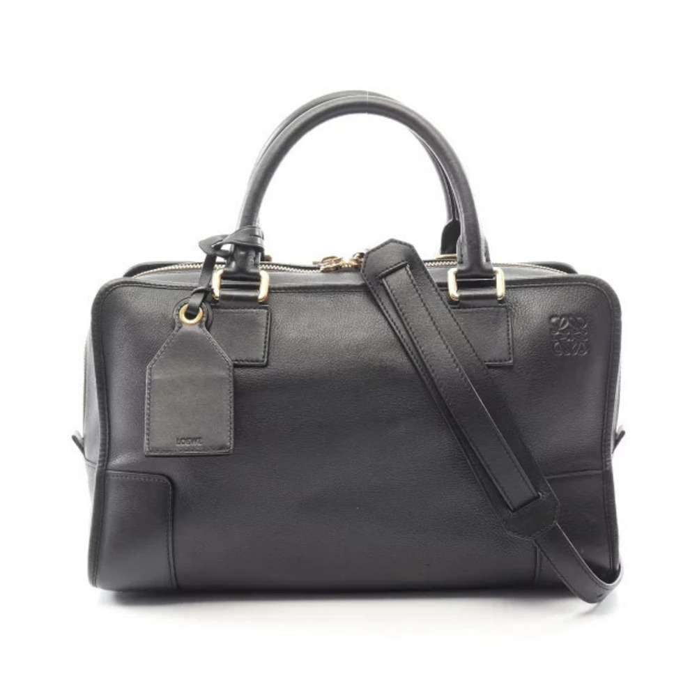Loewe Amazona handbag leather black